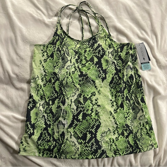 Ideology Clover Snake Athletic Tank Top Size Small - Picture 6 of 8